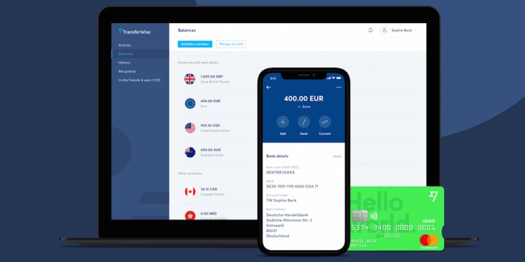 Launch of TransferWise new debit card in the US