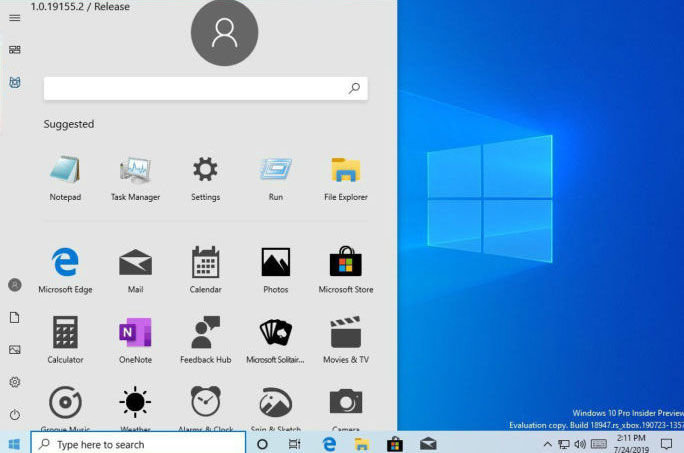 Microsoft Accidentally Leaked Windows 10 Start Menu